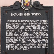 Batanes High School historical marker