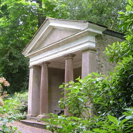 Garden Temple In Grounds Of Saltram House