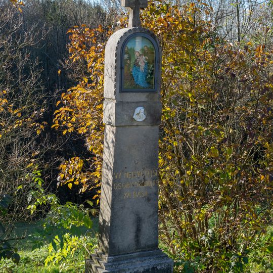 Boží muka na okraji Pastvin