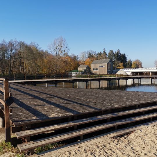 Beach on the Wkra