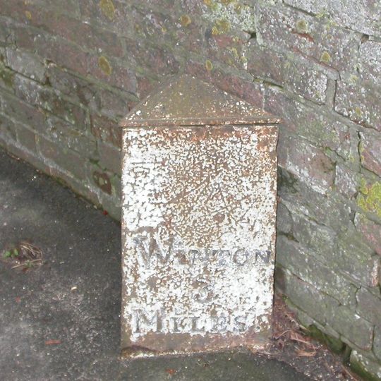 Milestone 10 Metres South Of Tollgate Cottages