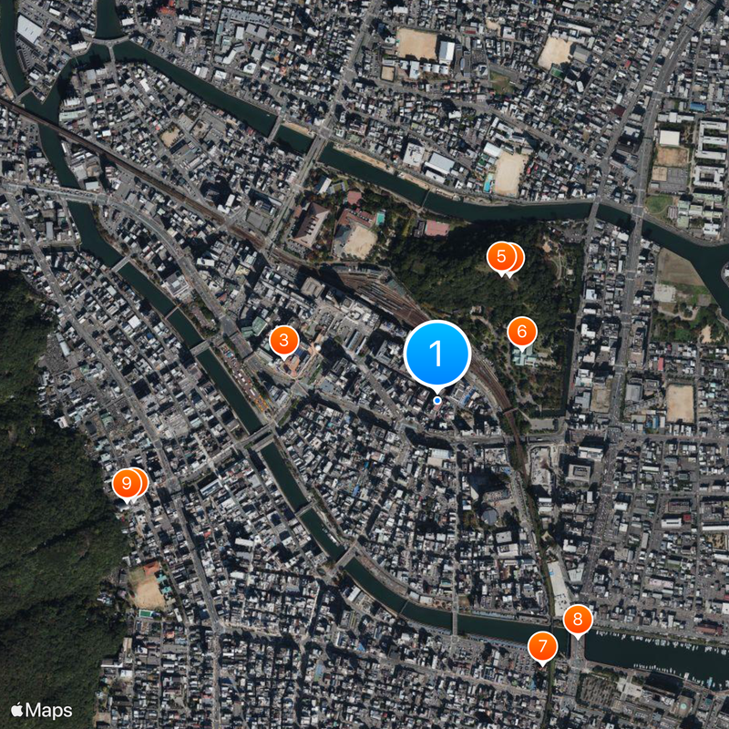 Tokushima Bunri University Map