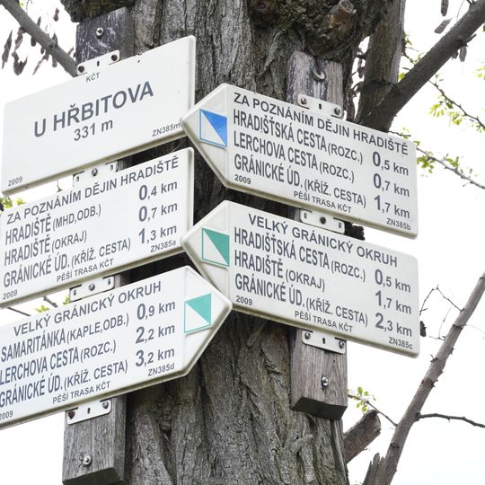 Rozcestník U hřbitova