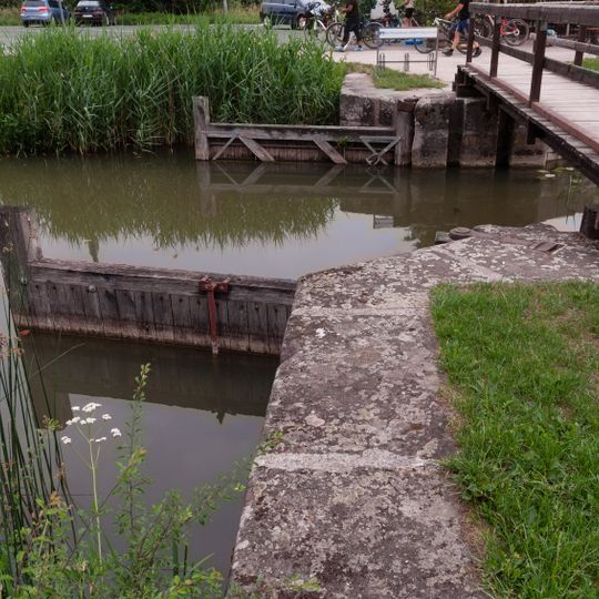 Kanalsperre in Schwarzenbach