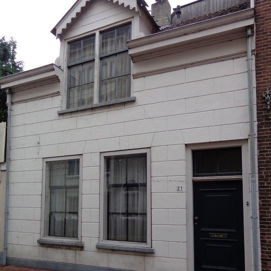 Pand met restanten van de middeleeuwse stadsmuur