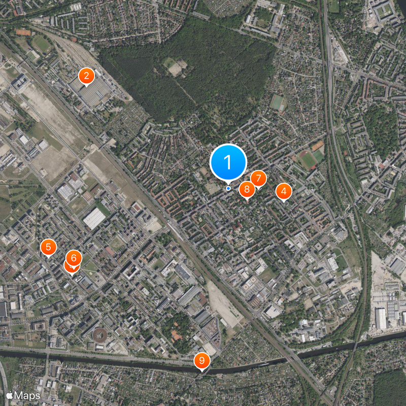 Adlershof Mappa