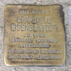Stolperstein en memoria de Charlotte Eisenblätter