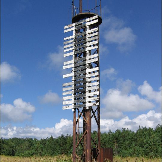 Nasva harbour front light beacon