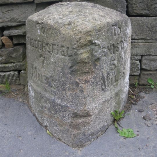 Milestone At Junction With Lydegate Road