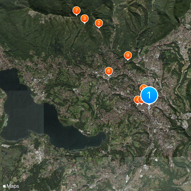 Varese Mapa