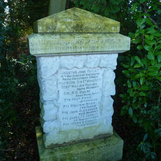Weyhill Boer War Memorial