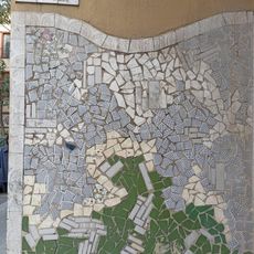 Baldosa, obra de arte