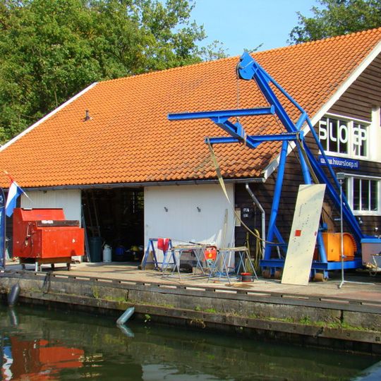 Vm. botenhuis bij de watersporthaven