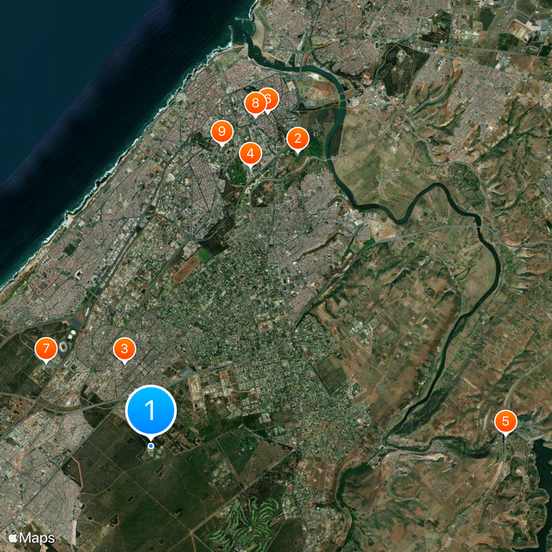 Dirección de Vigilancia del Territorio Mapa