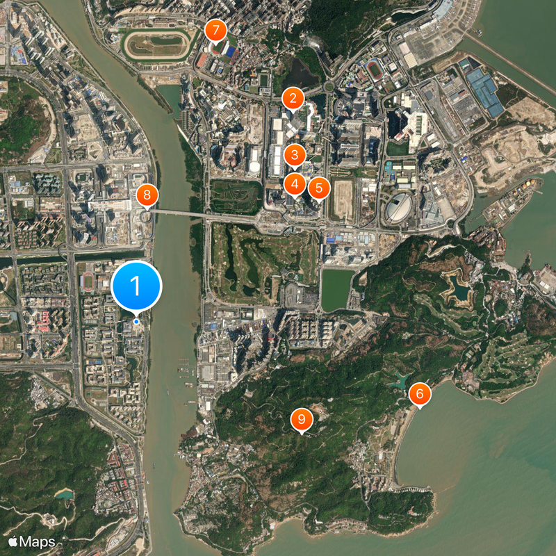 University of Macau Map