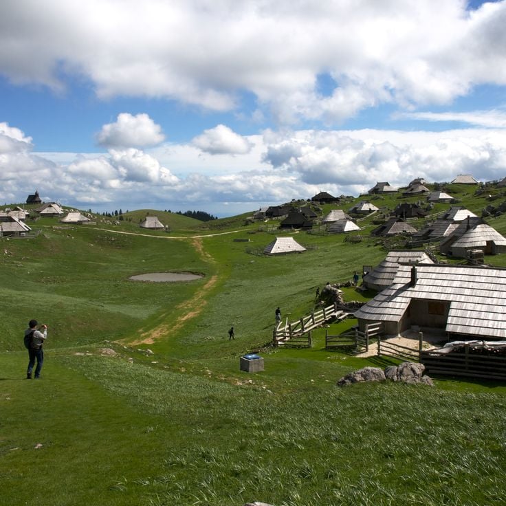 Velika Planina Plateau