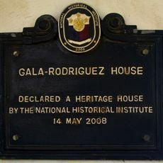 Gala-Rodriguez House historical marker