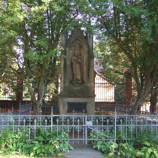 Saint Joseph wayside shrine in Frombork