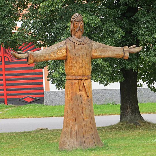 Socha Krista v Holašovicích