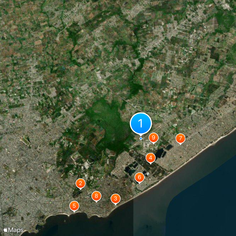 Carrasco International Airport Map