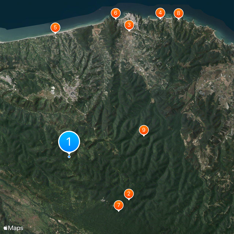 Vico del Gargano Kaart