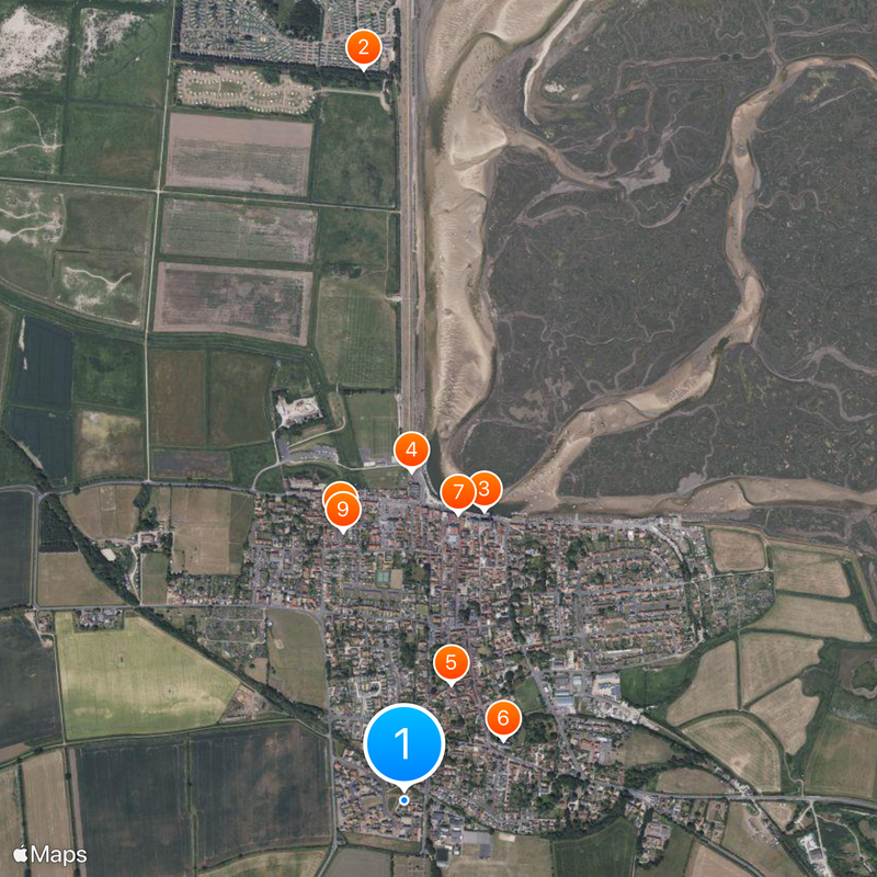 Wells-next-the-Sea Mappa