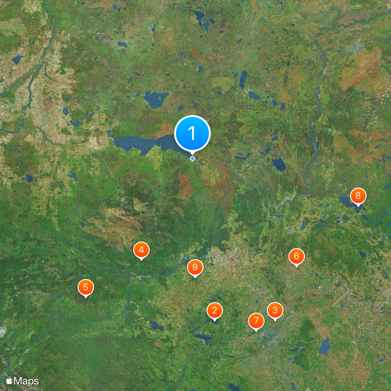 Slave Lake Map