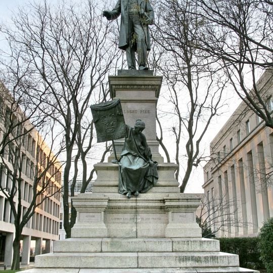 Monumento conmemorativo a Albert Pike