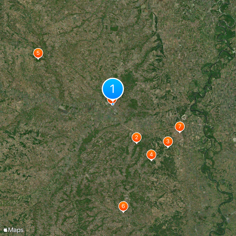 Smederevska Palanka Mappa