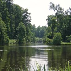Palace park in Goszcz