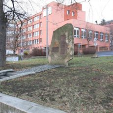 Pomník obětem tramvajového neštěstí 1947 na Bukově