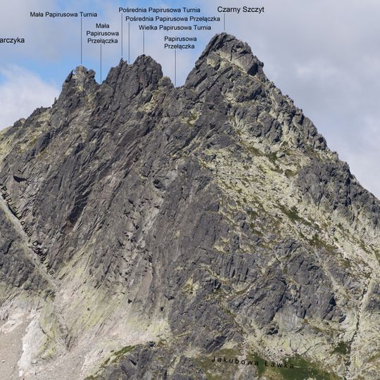 Pośrednia Papirusowa Turnia