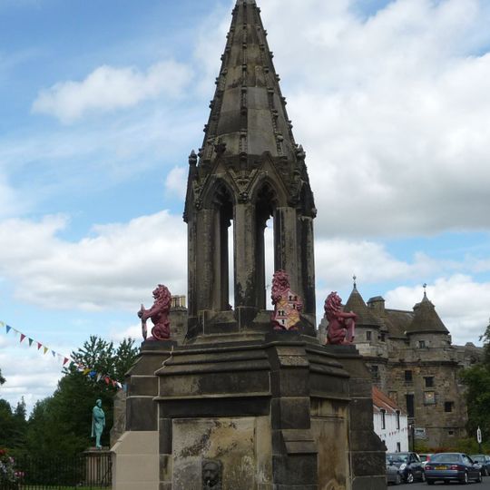 Falkland, High Street, Bruce Fountain