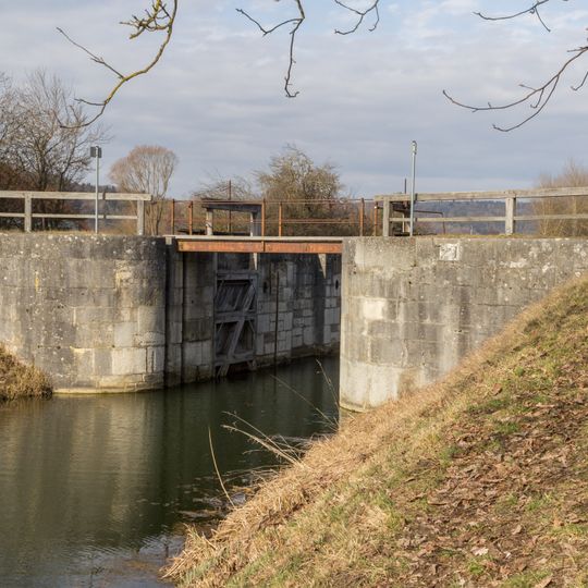Steg Schleuse 24