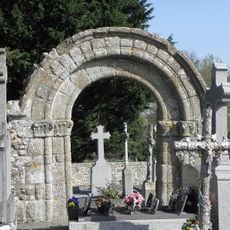 Porte romane de l’église de Marcillé-Raoul
