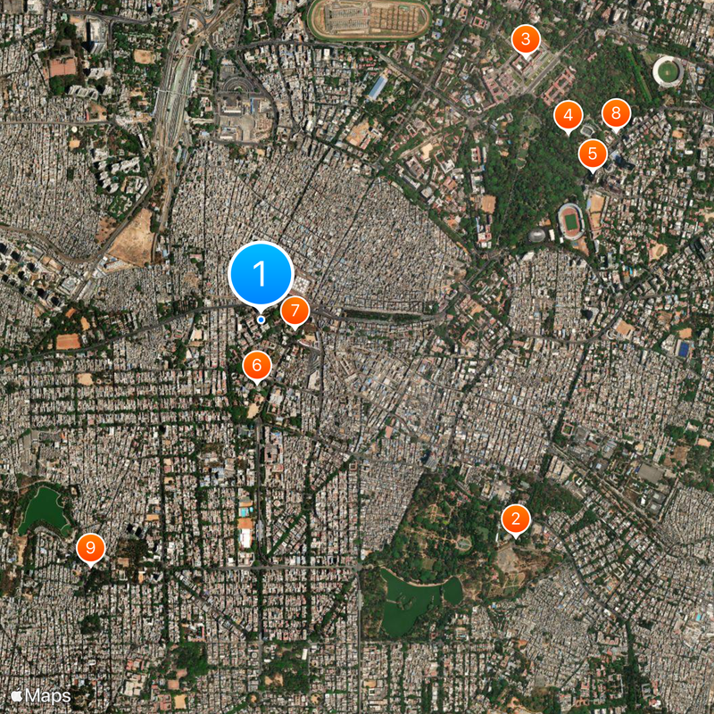 Victoria Hospital Map