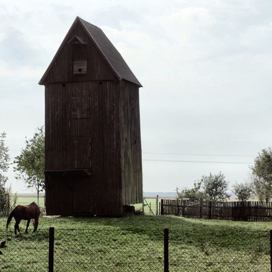 Post mill in Nowa Wieś