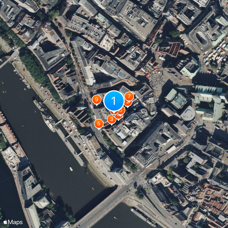 Böttcherstraße Mappa