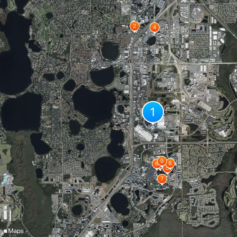 Orange County Convention Center Map
