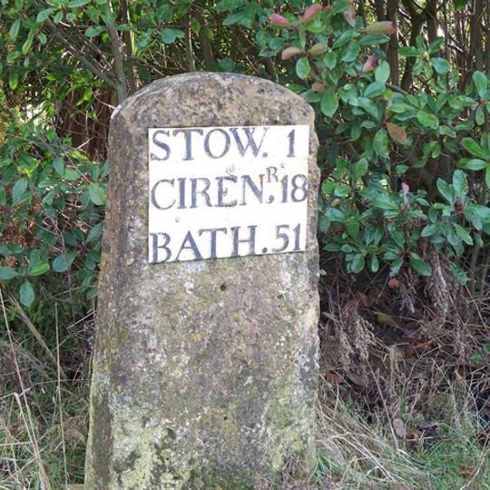 Milestone Circa 4 Metres South Of The Farmers Arms
