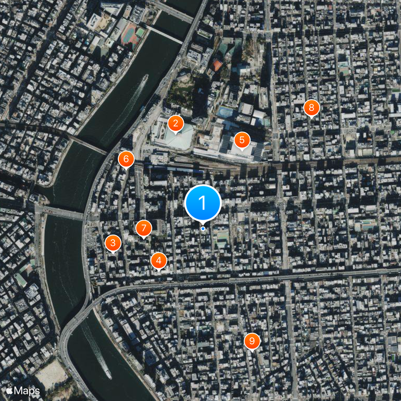 Tokitsukaze stable Mappa