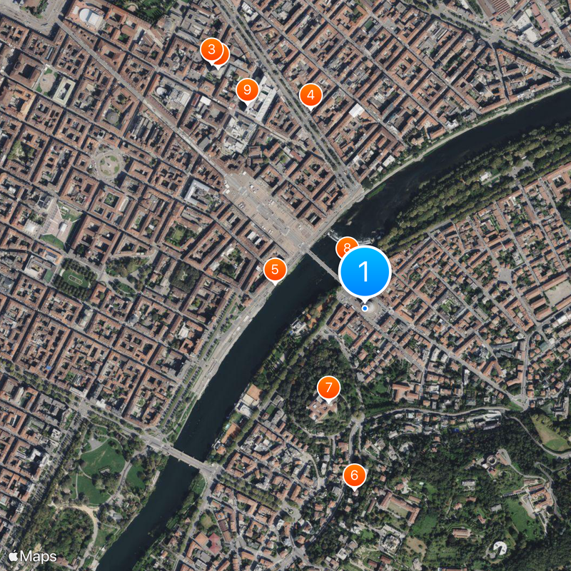 Chiesa della Gran Madre di Dio Mappa