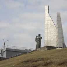 Monument to the crew members of the SRTM Boksitogorsk, who died at sea