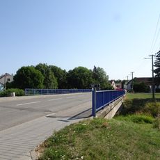 Most Družební ulice v Nivnici přes Nivničku