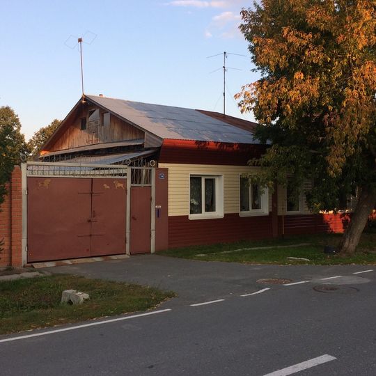 Дом, в котором с 1906 г. по 1909 г. находилась конспиративная явочная квартира членов Тюменской группы РСДРП