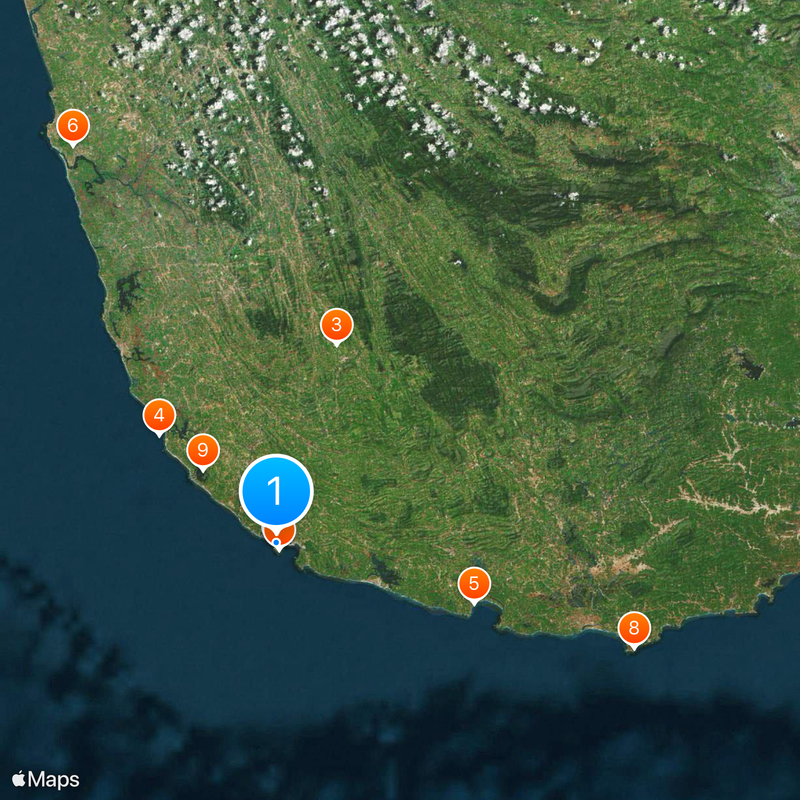 Galle International Stadium Map