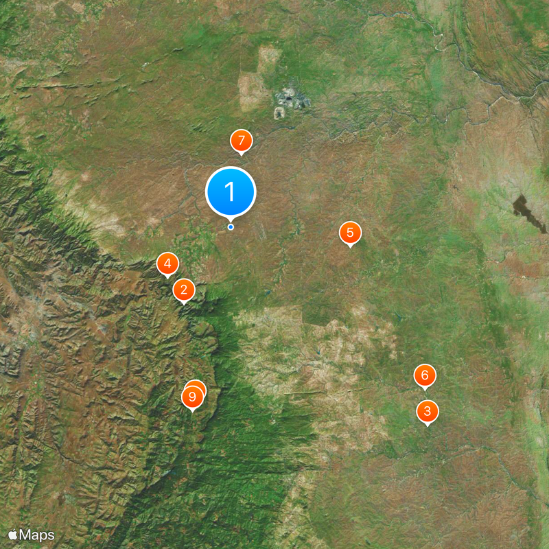 Hoedspruit Map