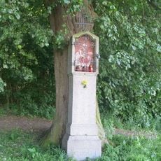 Boží muka u cesty na Klatovskou hůrku z ulice Tolstého