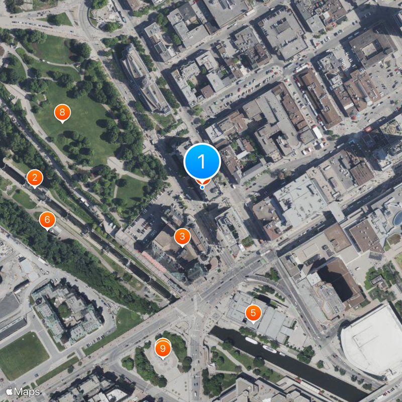 Canada Revenue Agency Map