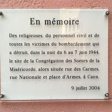 Commemorative plaque